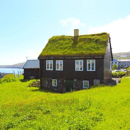 Traditional Faroese house in Tórshavns city center Exterior foto