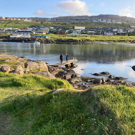 Traditional Faroese house in Tórshavns city center Exterior foto