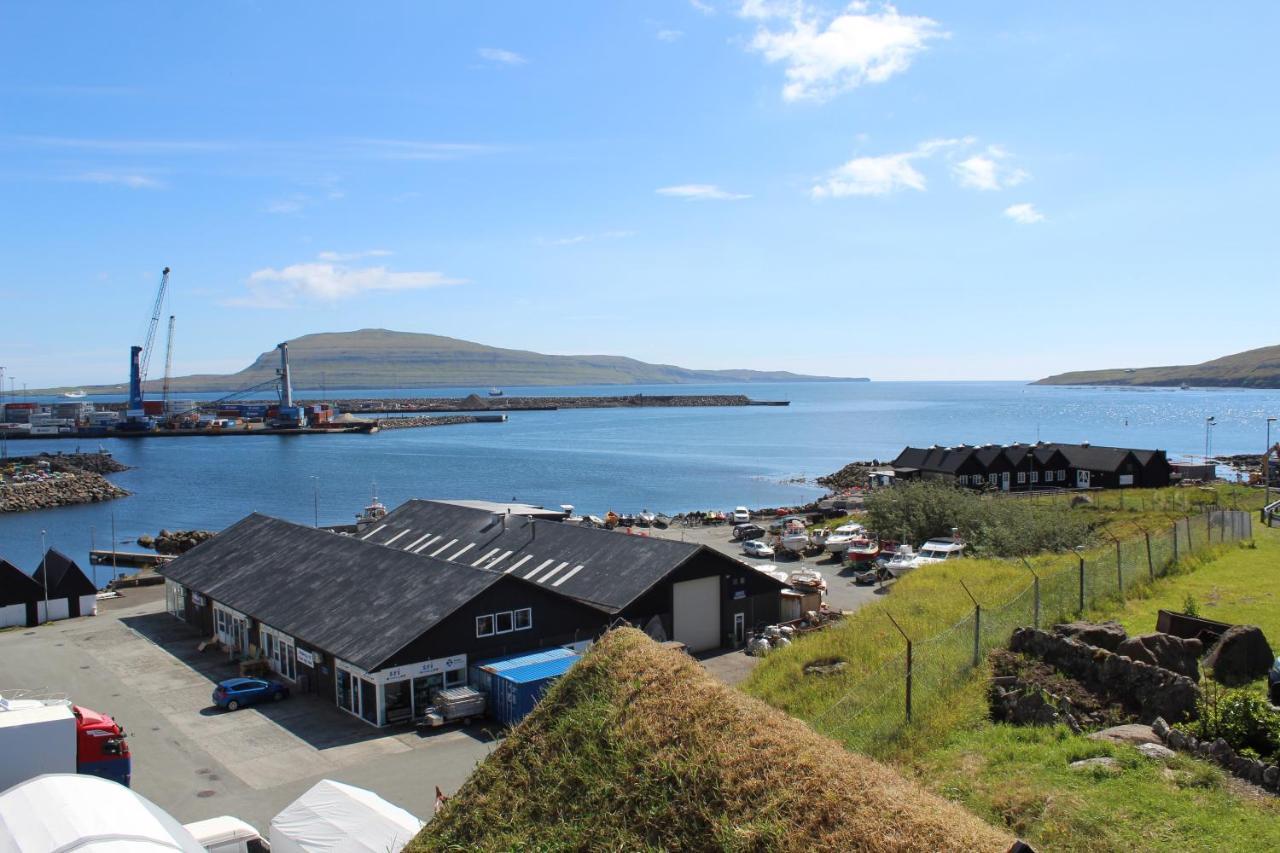 Traditional Faroese house in Tórshavns city center Exterior foto